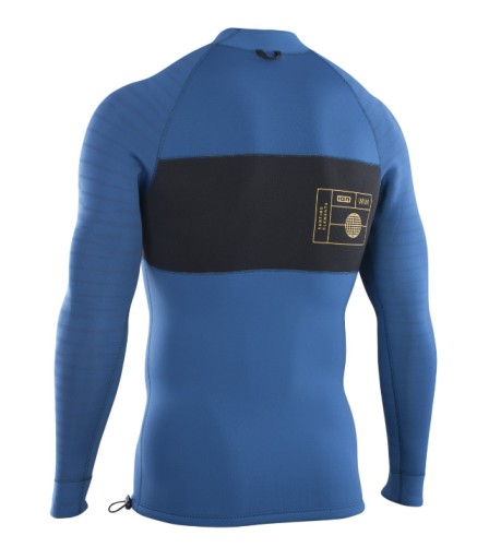 ION Męski top neoprenowy - Neo Top 2/2 LS faint-blue rozmiar 50/M