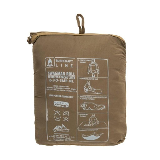 Пончо Helikon SWAGMAN ROLL - Climashield Apex 67г