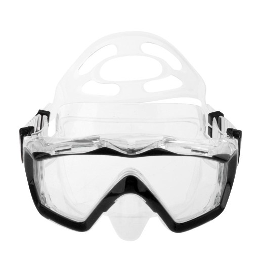 Maska do nurkowania dla dorosłych Anti Fog Okulary do pływania i snorkelingu Okulary czarne