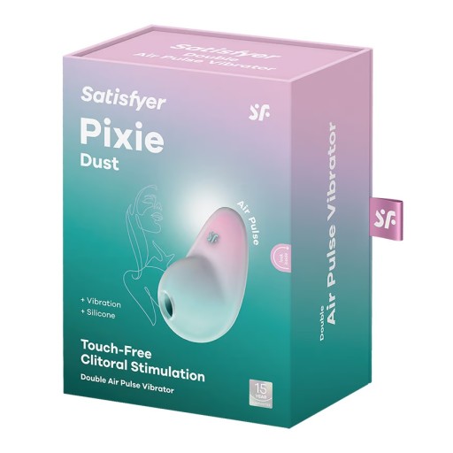 SATISFYER Pixie Dust powietrzny stymulator łechtaczki Mint/Pink