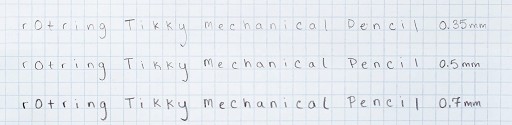 3 механических КАРАНДАША ROTRING 0,35 0,5 0,7 мм