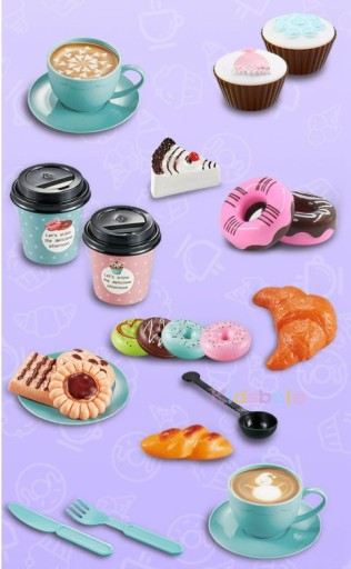 Кофейный сервиз, набор кофейной посуды, кофемолка.