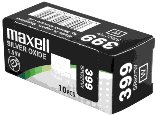 1x BATERIA SREBROWA MAXELL SR 927 W 399 SR57 V543