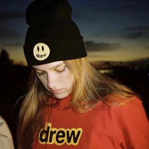 Длинная вязаная шапка-бини Justin Bieber DREW