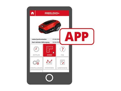 Робот-косилка Einhell FREELEXO 1200 LCD BT, ширина кошение 18 см