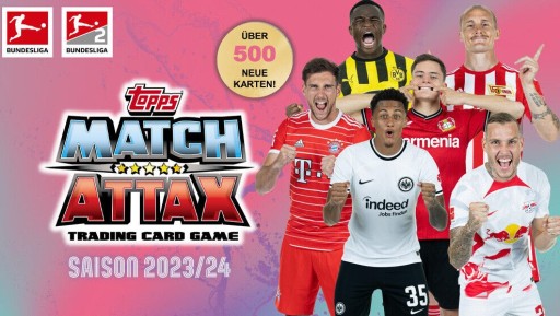 Футбольные карточки Topps Bundesliga Match Attax 2024 Немецкая лига