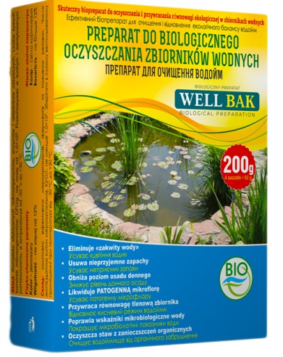 WELL BAK BAKTERIE DO STAWU I OCZKA WODNEGO 200G