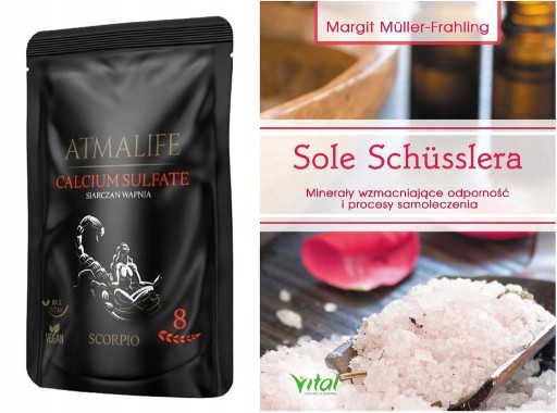 Сульфат кальция Atmalife 8 СКОРПИОН 100г + Книга