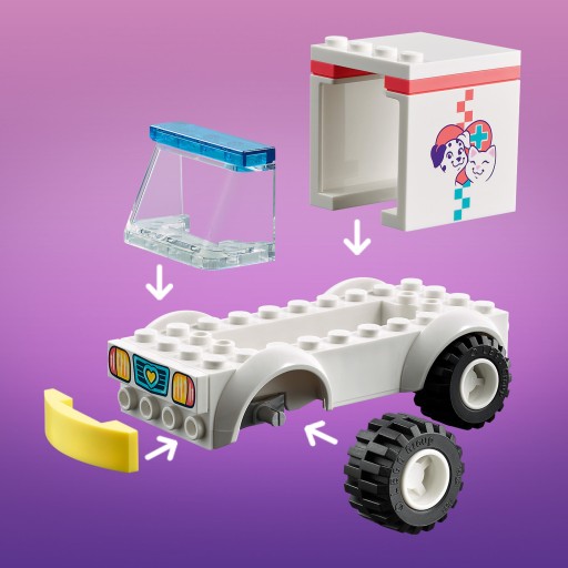 LEGO FRIENDS 41694 КЛИНИКА ДЛЯ ЖИВОТНЫХ скорая помощь
