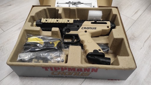 Пейнтбольный маркер Tippmann Cronus Basic Tan, 0,68 дюйма