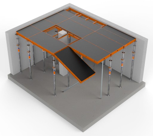 Опалубочная панель ALU Baudeck потолочная 90x180см