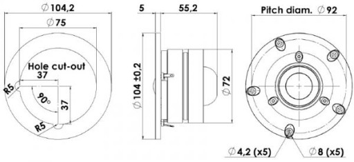 Динамик Scan Speak Discovery D2604/833000