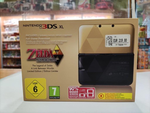 NINTENDO 3DS XL THE LEGEND OF ZELDA EDITION — НОВИНКА