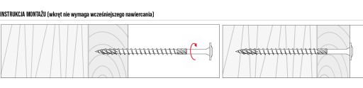 Шурупы столярные 6х140 TORX30 С ПЛИСТОЧНОЙ ГОЛОВКОЙ ДЛЯ ДЕРЕВЯННЫХ КОНСТРУКЦИЙ 100 шт.