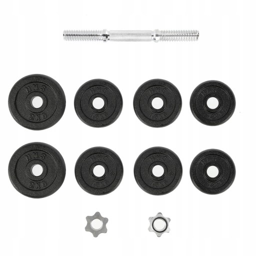 SG04 ЧУГУННАЯ Гантель 15 КГ HMS