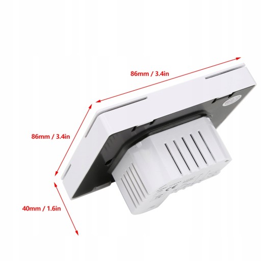 Pokojowy cyfrowy programowalny termostat LCD