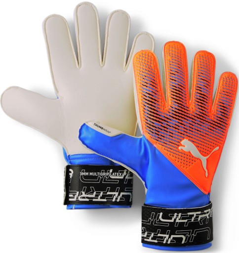 ВРАТАРСКИЕ ПЕРЧАТКИ С РЕБКАМИ НА ПАЛЬЦАХ PUMA ULTRA PROTECT 3 RC