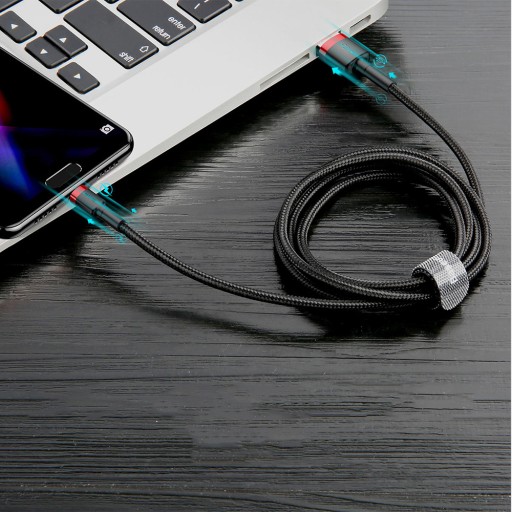 Кабель USB Type-C USB-A 3.0 с поддержкой QC и быстрой зарядкой 3 А BASEUS 1 м