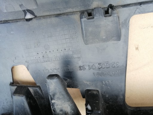 СПОЙЛЕР ПЕРЕДНЕГО БАМПЕРА BMW X1 F48 ЛИФТ