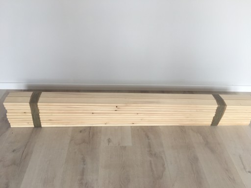 DNO ŁÓŻKA STELAŻ WKŁAD POD MATERAC DREWNO 120X200