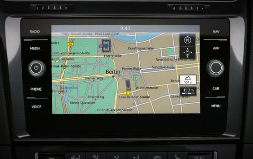 SKODA KARTA MAP 2024 OCTAVIA SUPERB FABIA RAPID
