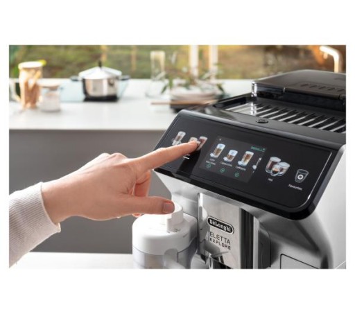 DeLonghi Eletta Explore ECAM450.55S Кофемашина для эспрессо с термоблоком