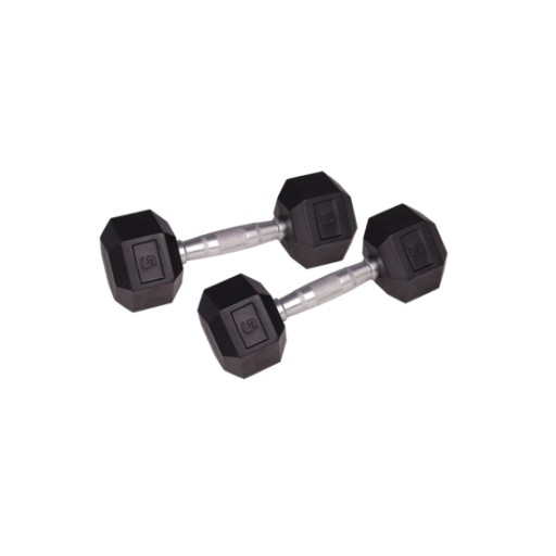 Шестиугольная гантель SPORTline Hexsteel 14 кг