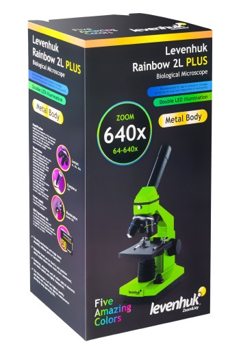 Оптический учебный микроскоп 2L PLUS/640x