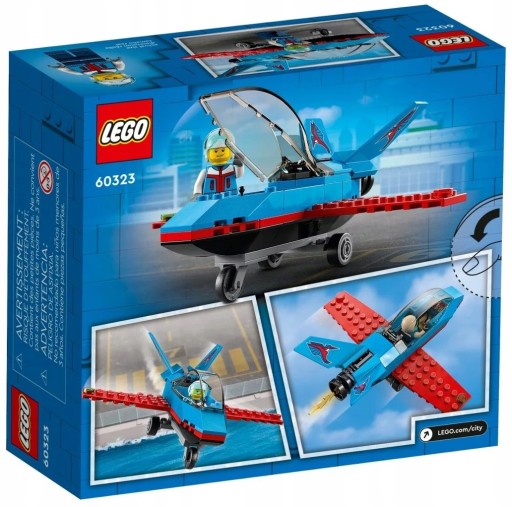 LEGO CITY: Самолет для трюков (60323)