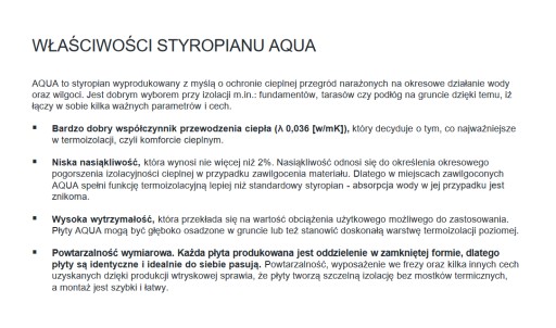 ФУНДАМЕНТ ПЕНОСТРОИТЕЛЬНЫЙ AQUA EPSP 100, 0,036, Толщина 15см