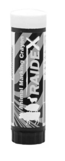 Маркировочный карандаш RAIDEX для животных, белый