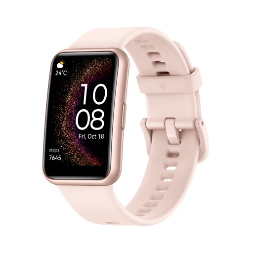 Розовые умные часы Huawei Watch Fit