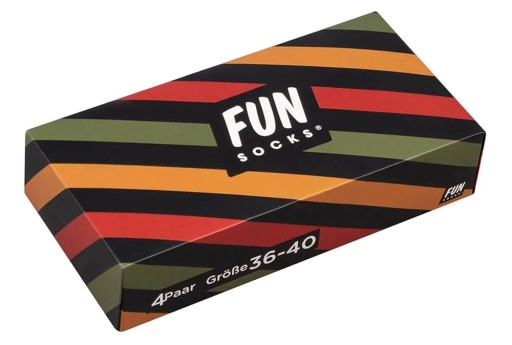 FUNSOCKS Autumn Skarpety skarpetki 4 pary 41-46