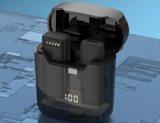 Беспроводной петличный микрофон USB-C