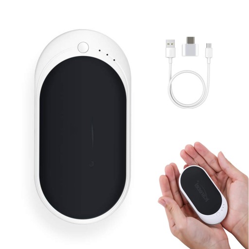 ELEKTRYCZNY OGRZEWACZ DO RĄK POWER BANK 2W1 USB