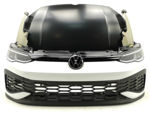 НОВЫЙ ПЕРЕДНИЙ БАМПЕР КАПОТ FENDER ORG В КОМПЛЕКТЕ VW GOLF 8 VIII GTI GTD R