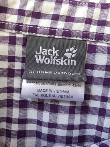 РУБАШКА QMC СТАНДАРТНОГО КРОЯ JACK WOLFSKIN UV SHIELD L