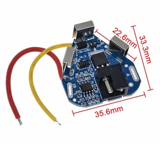 PCM Li-Ion 3S 12,6 В 40 А Li-Ion BMS защита для отвертки 12 В / 0015