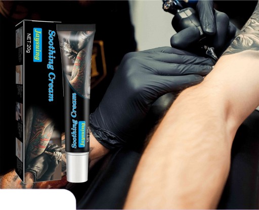 Tattoo Numbing Cream, Обезболивающий крем для татуировок, 50 мл / Коробка