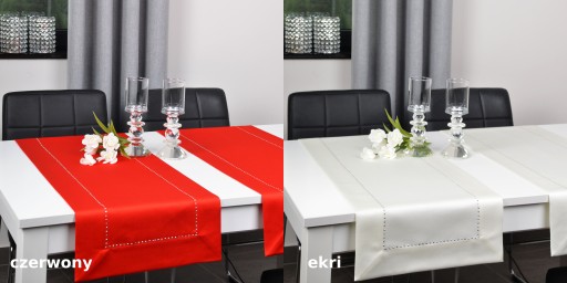 GLAMOUR дорожка для стола 38x140 декоративная полоска форсунки черный серебристый
