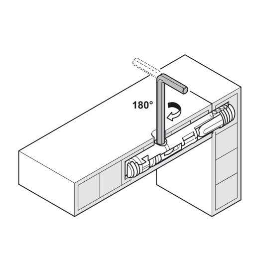IXCONNECT SC 8/60 эксцентриковый разъем HAFELE 50 шт.