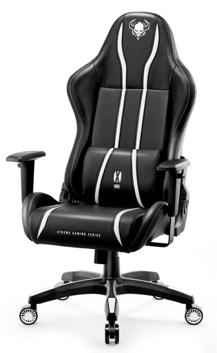 СТУЛ DIABLO X-ONE 2.0 (L) ЧЕРНО-БЕЛЫЙ