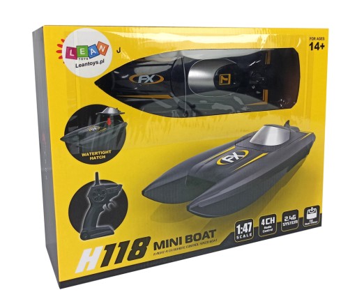 Лодзь Моторная лодка с дистанционным управлением 1:47 Racing 2.4G
