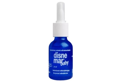 DISNEMAR BABY ИЗОТОНИЧЕСКИЙ РАСТВОР МИНЕРАЛЬНЫХ СОЛЕЙ: 25 мл