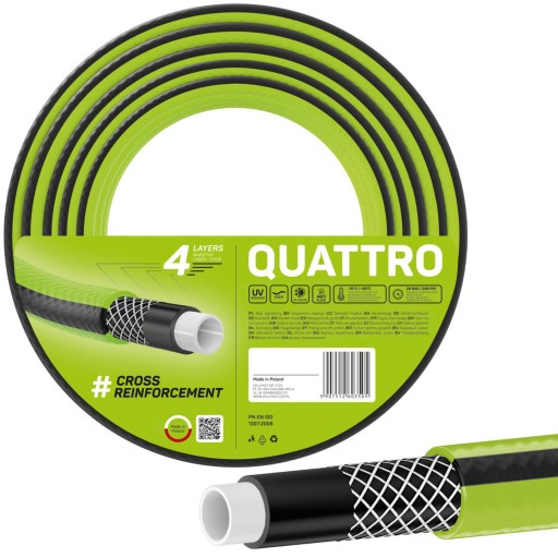 CELLFAST WĄŻ OGRODOWY 4-WARSTWOWY 20bar 3/4'' 25M