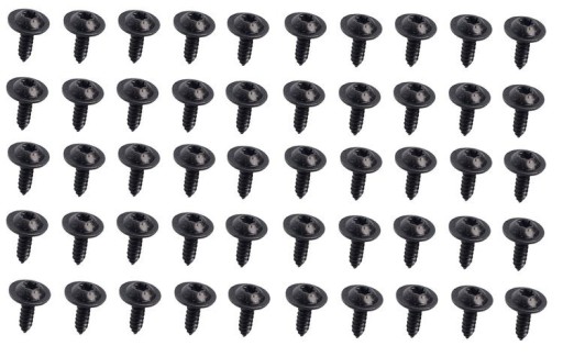 50x ВИНТ TORX ВИНТ С КОЛЕСНОЙ АРКИ БАМПЕР AUDI SEAT SKODA VW VOLKSWAGEN