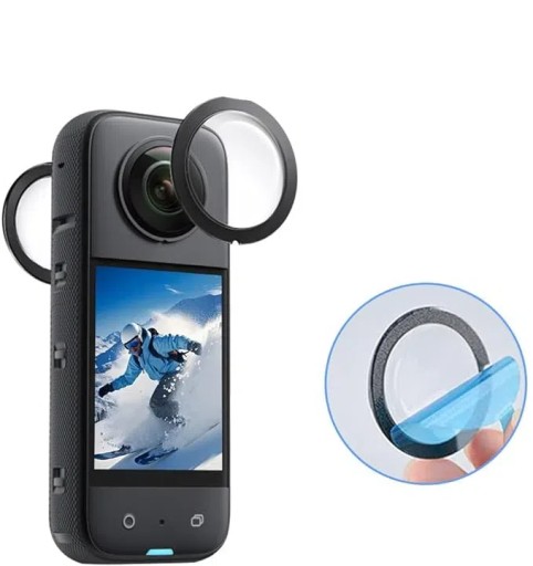 Защитные очки для линз Insta360 X3 — липкие защитные очки для линз