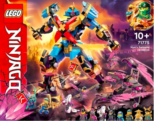 БЛОКИ LEGO NINJAGO MOSS SAMURAI X NYI 1003 шт.