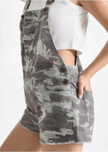 ЖЕНСКИЕ ШОРТЫ С ПОЛУКОМБИНЕЗОНОМ CAMO__40