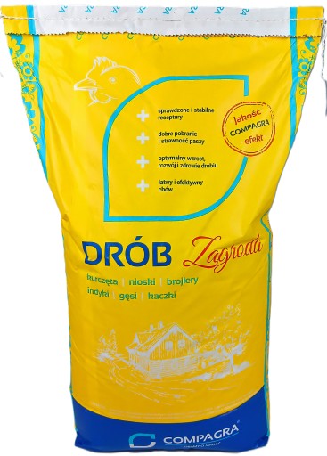 PASZA DLA KUR NIOSEK 25KG KARMA KRUSZONKA MIESZANKA DLA DROBIU NIOSKA SUPER